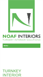 Mobile Screenshot of noafinteriors.com