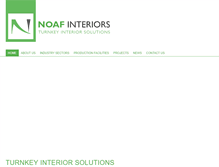 Tablet Screenshot of noafinteriors.com